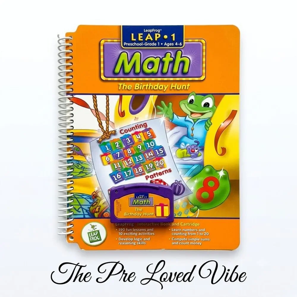Leap Frog Leapster Leap 1 BOOK CARTRIDGE The Birthday Hunt